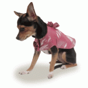 Dog Silk Dress “Rosette"